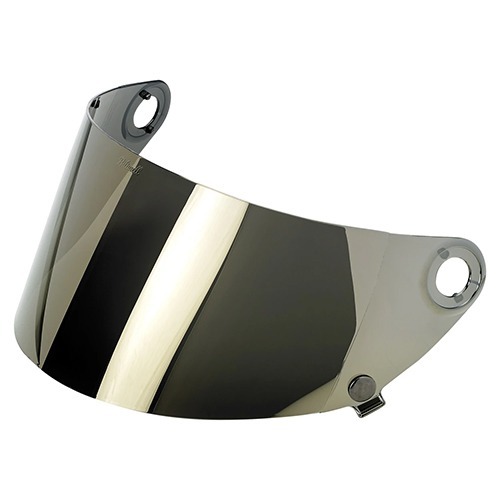 [빌트웰 그링고s 전용 쉴드] BILTWELL - Gringo S Flat Shield - Gold Mirror