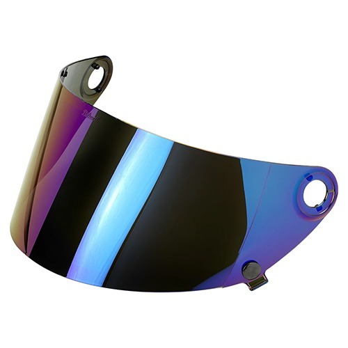 [빌트웰 그링고s 전용 쉴드] BILTWELL - Gringo S Flat Shield - Rainbow Mirror
